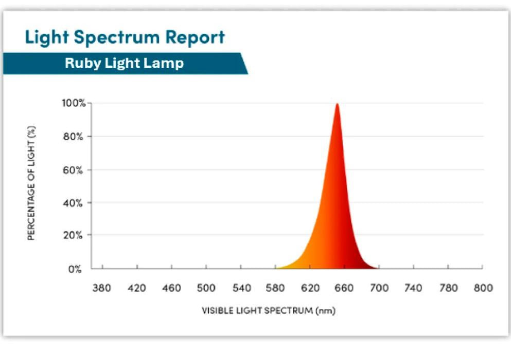 Lámpara Ruby Light – Iluminación Cálida Sin Luz Azul para un Sueño Reparador