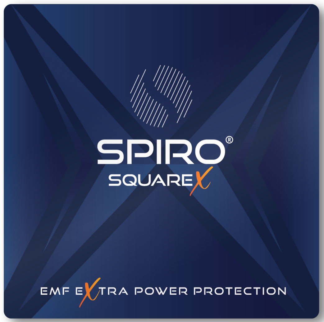 SPIRO® SQUARE X – Filtro Electromagnético Avanzado para uso Multiple y Personal