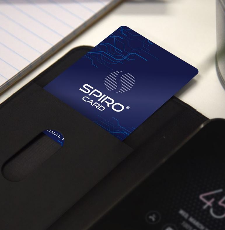 SPIRO® CARD – Electromagnetic filter for mobile phones